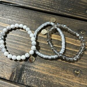 Bourbon and Bowties Stretch Bracelet Set